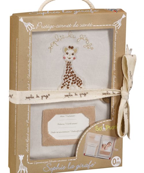 Sophie La Girafe So Pure Sağlık karnesi kılıfı