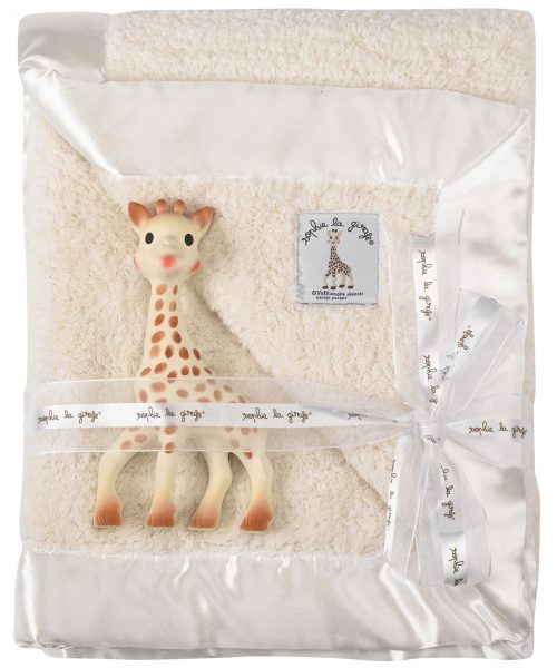Sophie La Girafe battaniyeli set