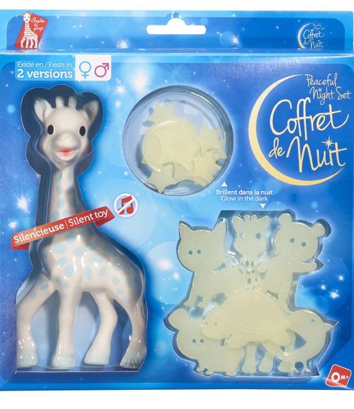 Sophie la Girafe Gece Seti Mavi