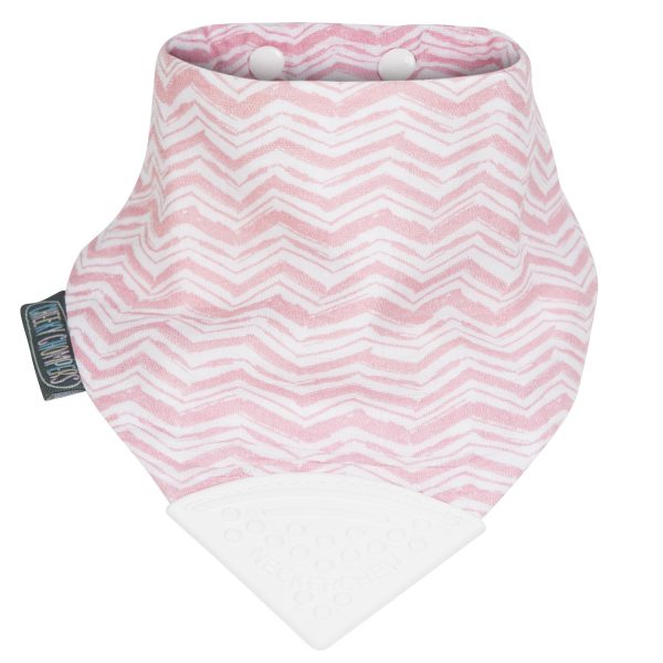 Cheeky Chompers Muslin Neckerchew Rosy Days