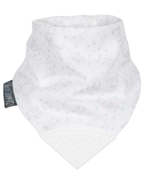 Cheeky Chompers Muslin Neckerchew Cheeky Hippo