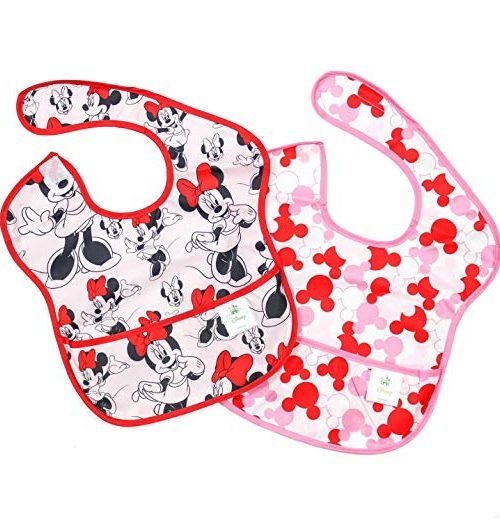 Bumkins Disney Minnie Mouse SuperBib 2 Pack 6-24 Months
