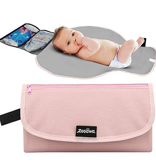 Zooawa Portable Diaper Changing Pad Pink