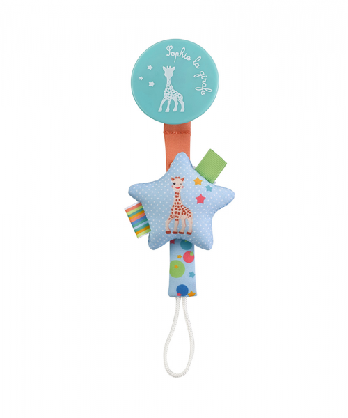 Sophie the giraffe yıldız emzik askısı