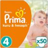 Prima Bebek Bezi Kuru ve Hesaplı 4 Beden Maxi Mega Paket 50 Adet