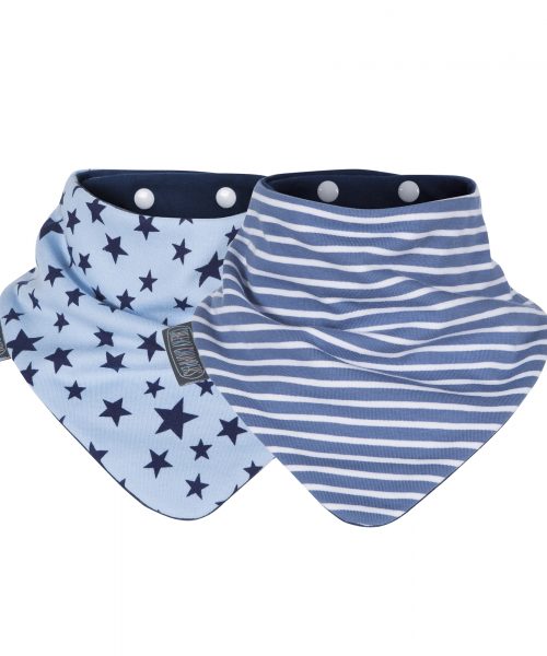 Cheeky Chompers Neckerbıb Blue Stars & Stripes