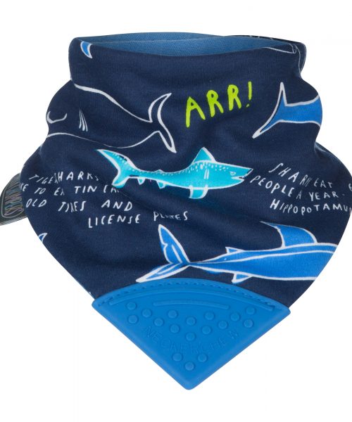 Cheeky Chompers Neckerchew Joules Sharks