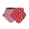 Cheeky Chompers Neckerbıb Red Stars & Stripes