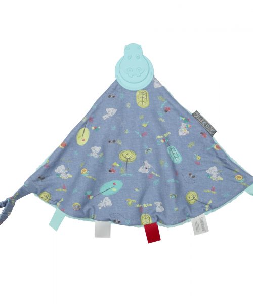 Cheeky Chompers  Comfortchew Tiny Tatty Teddy Denim Day