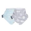 Cheeky Chompers Neckerbıb Unisex Grey & Mint