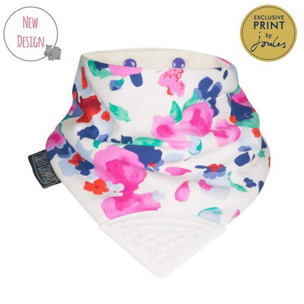 Cheeky Chompers Neckerchew Joules Winter Bloom