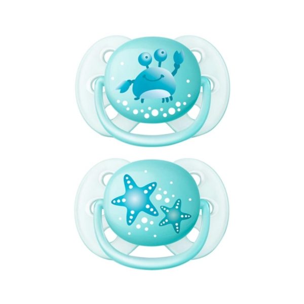 Philips Avent Ultra Soft Desenli Emzik – 0 -6 Erkek