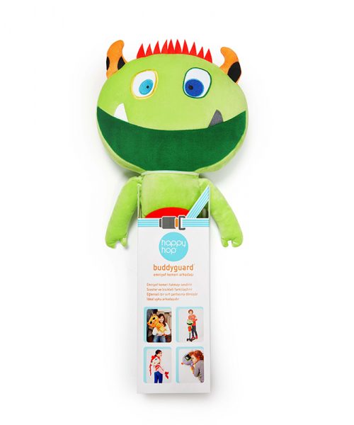 HappyHop Buddyguard Emniyet Kemeri Arkadaşı - Canavar Kerm