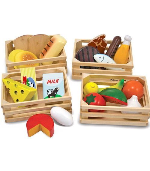 Melissa & Doug Ahşap Gıdalarımız