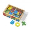 Melissa & Doug Ahşap Mıknatıslı Harfler