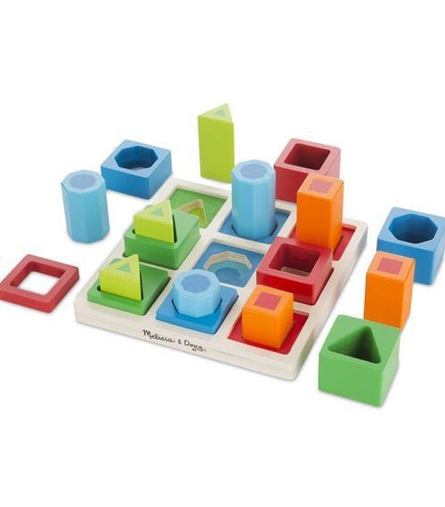 Melissa & Doug Ahşap Şekiller - Sırala Yerleştir