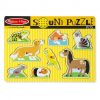 Melissa & Doug Ahşap Sesli Yapboz - Evcil Hayvanlar