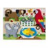 Melissa & Doug Ahşap Tombul Parçalı Yapboz- Evcil Hayvanlar