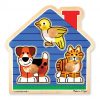 Melissa & Doug Ahşap İlk Yapbozum - Evcil hayvanlar