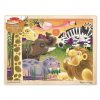 Melissa & Doug Ahşap 24 Parça Yapboz - Safari