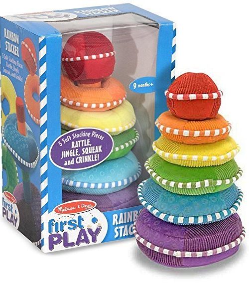 Melissa & Doug Peluş - Gökkuşağı Kule
