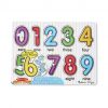 Melissa & Doug Ahşap Tutmalı Yapboz - Sayılar