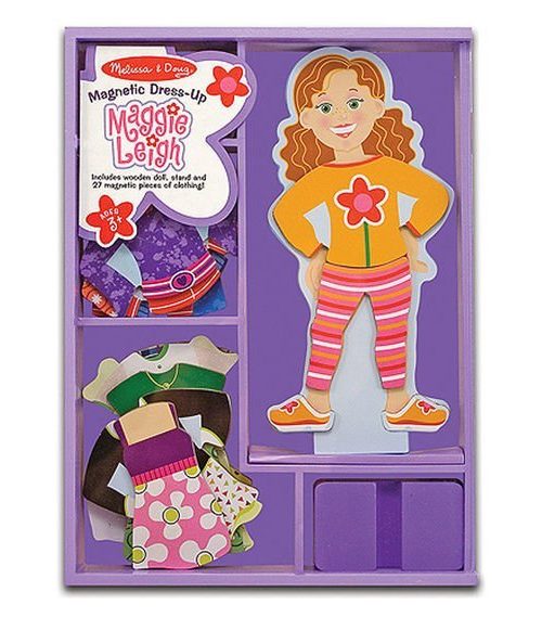Melissa & Doug Ahşap Mıknatıslı Giydirme - Maggie