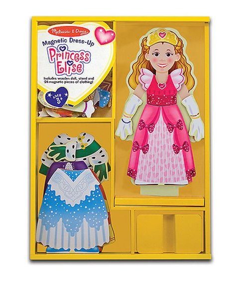 Melissa & Doug Ahşap Mıknatıslı Giydirme - Prenses Elise