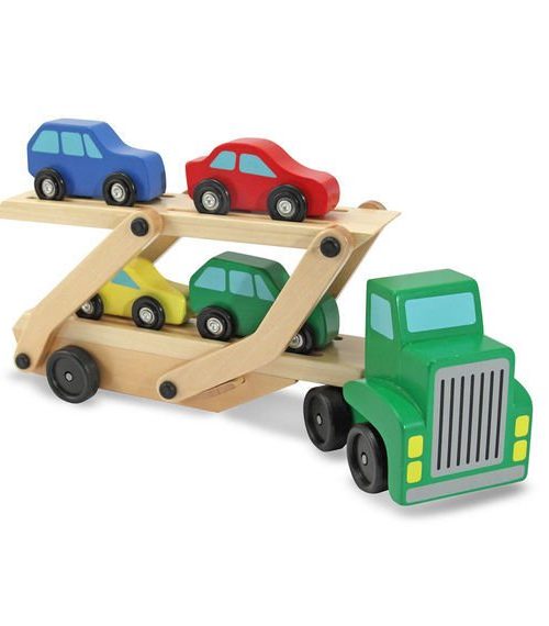 Melissa & Doug Ahşap Araba Taşıyıcı