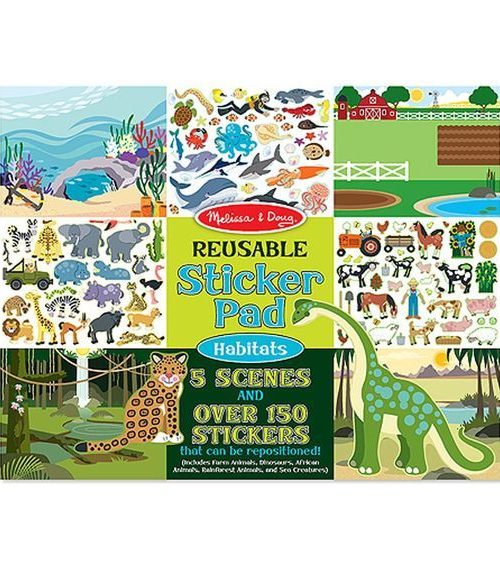 Melissa & Doug Tak Çıkar Çıkartma Kitabı - Hayvanlar