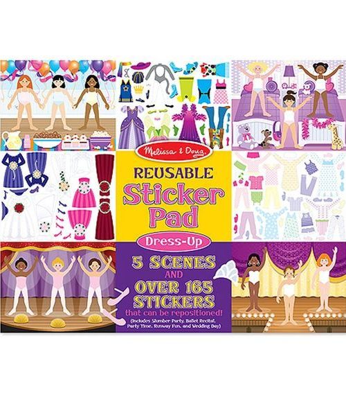 Melissa & Doug Tak Çıkar Çıkartma Kitabı - Moda