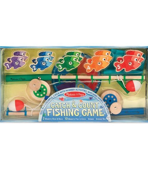 Melissa & Doug Balık Tutma Oyunu - Yakala ve Say