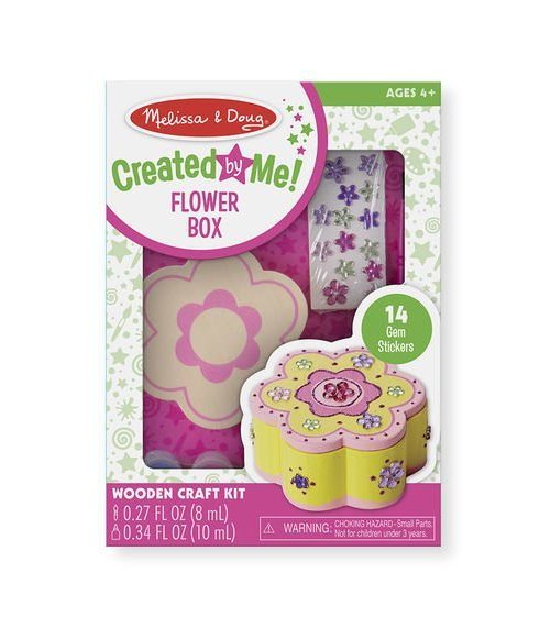 Melissa & Doug Ahşap Çiçek Kutu - Sen Yap Sen Oyna