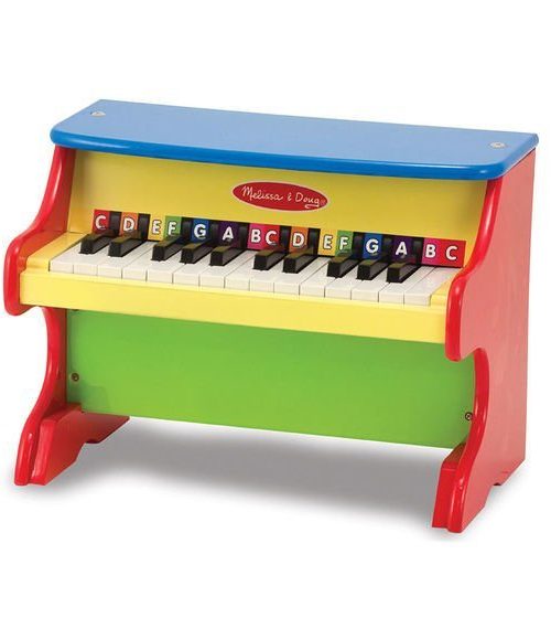 Melissa & Doug Ahşap Piyano - Çalmayı Öğreniyorum
