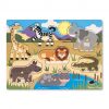 Melissa & Doug Ahşap Tutmalı Yapboz - Safari (Yeni)