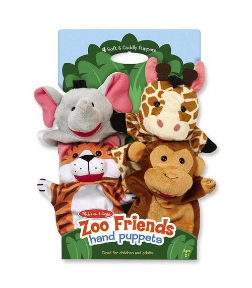 Melissa & Doug El Kukla Seti - Hayvanat Bahçesi
