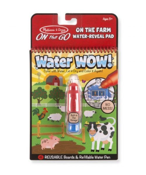 Melissa & Doug Water Wow! Su ile Boyama Kitabı - Çiftlik
