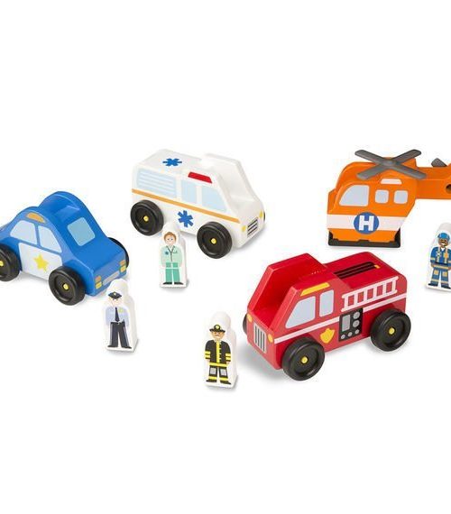 Melissa & Doug Ahşap Acil Yardım Araçları