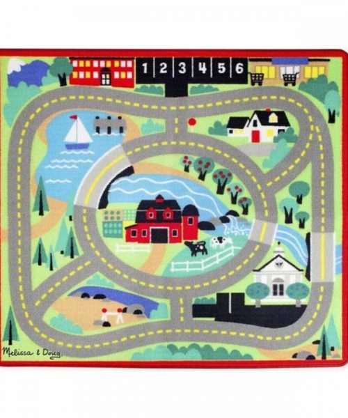 Melissa & Doug Oyun Halı Seti - Arabalar