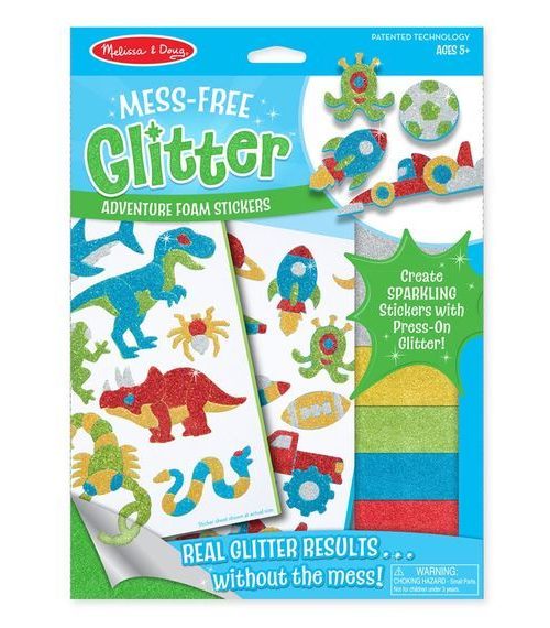Melissa & Doug Temiz Kum Boyama - Köpük Sticker - Macera