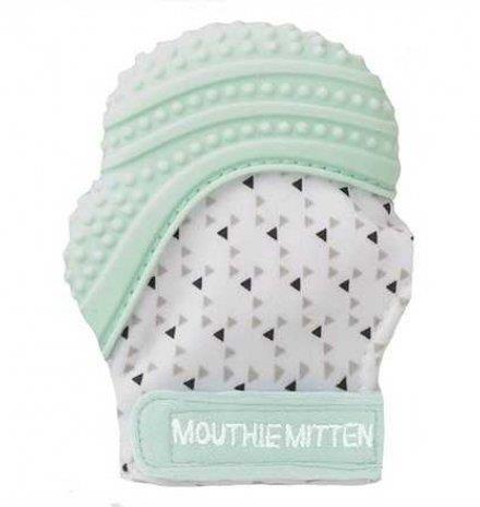 MOUTHIE MITTEN Diş Kaşıyıcı Eldiven - Nane Yeşili