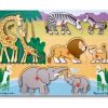 Ahşap Tutmalı Yapboz - Safari