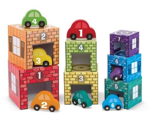 Melissa & Doug Diz Oyna Kule - Garajlar & Arabalar