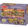 Melissa & Doug Dev Yer Yapbozu- Safari (100 parça)