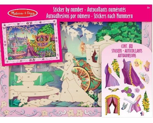 Melissa & Doug Tablo - Yapıştır Yarat - Prenses