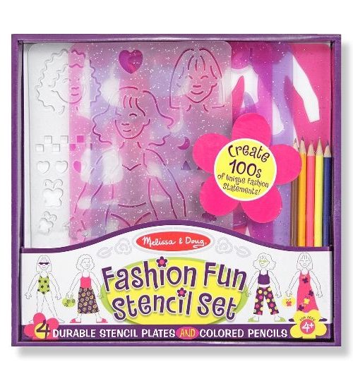 Melissa & Doug Şablon Seti - Moda