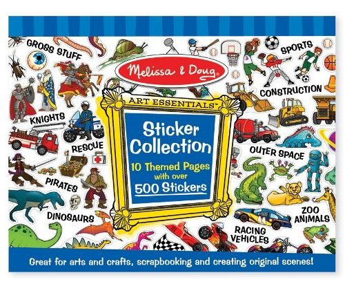 Melissa & Doug Çıkartma Koleksiyonu - Mavi