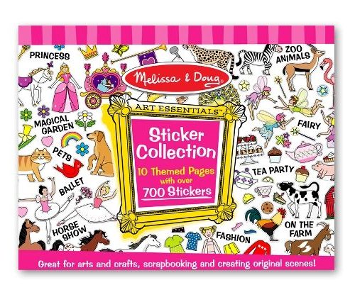 Melissa & Doug Çıkartma Koleksiyonu - Pembe