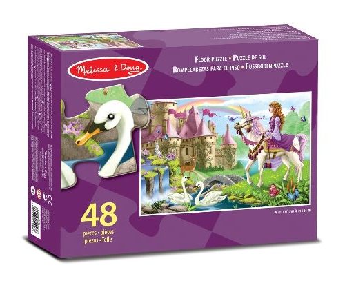 Melissa & Doug Dev Yer Yapbozu - Peri Hikayesi (48 parça)