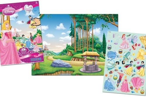 Sihirli Çıkartma Seti - Disney Princess